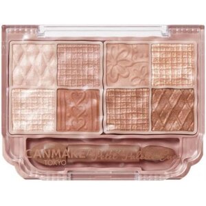 Canmake Petit Palette Eyes 04 Amande Brulee 2,0 г палітри тіней для повік з кінчиками Brown 04 Amande Brulee під