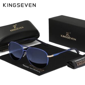 Чоловічі поляризаційні сонцезахисні окуляри KINGSEVEN N7013 Gradient Blue Код/Артикул 184 125205