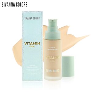 Sivanna Colors Вітамін C&E Liquid Foundation No. 01 - 02 30 р. HF165 - Тайський косметичний макіяж Під замовлення з