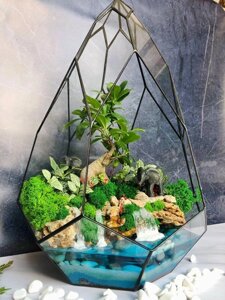 Флораріум з деревом Бонсай та слонами Magic day (45282) Код/Артикул 150