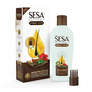 Олія для зміцнення коріння волосся (110 мл), Ayurvedic Strong Roots Hair Oil, Sesa Під замовлення з Індії 45 днів.