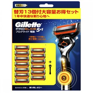 Gillette Gillette Progressive Flex Ball Електричний корпус для гоління + 13 змінних лез під замовлення з Японії за 30