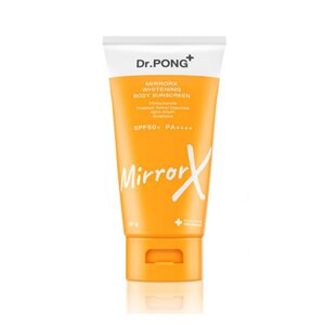 Dr. PONG+ MirrorX Відбілюючий сонцезахисний крем для тіла SPF50+ PA++++ 150 мл. х 1/3 шт. Під замовлення з Таїланду за