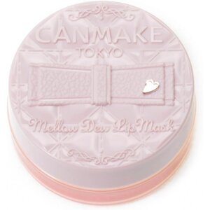 Canmake Mellow Dew Lip Mask 01 Clear Pink 4,0 г Маска для губ Інтенсивне зволоження Основа для губ із лопаткою під