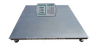 Платформні ваги «Економ» на 600 кг (1000х1000 мм) з калькулятором Код/Артикул 37