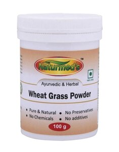 Паростки пшениці/Вітграс (100 г), Wheat Grass Powder, Naturmed's Під замовлення з Індії 45 днів. Безкоштовна доставка.