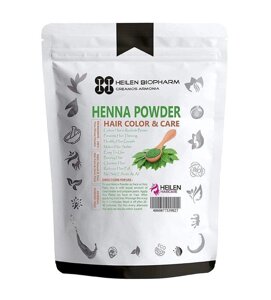 Натуральна Хна (200 г), Henna Powder, Heilen Biopharm Під замовлення з Індії 45 днів. Безкоштовна доставка.