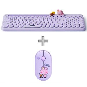 Набір бездротової клавіатури + миші Line Friends BT21 BABY Multi Pairing - My Little Buddy під замовлення з кореї 30