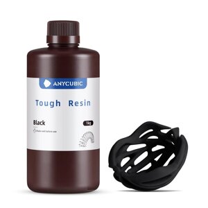 Фотополімерна смола Anycubic Tough Resin Black (Чорна) Код/Артикул 57 SRXBK-105B