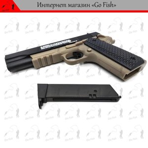 ПНЕВМАТИЧНИЙ ПІСТОЛЕТ Crosman Colt 1911 KIT (NOT CO2) + пулі 100шт. Код/Артикул 48