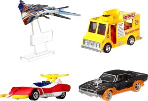 Hot Wheels Marvel Premium. Набір з 4 ексклюзивних машинок хот вілс марвел Код/Артикул 475