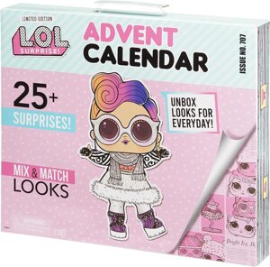 L. O. L. Surprise Advent Calendar with 25 Surprises лол адвент календар 2022 Код/Артикул 75 446 Код/Артикул 75 446