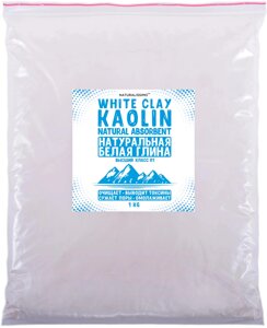 Каолін, глина біла, 1кг Код/Артикул 133