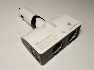 Двійник прикурювача з 2 USB (Китай) AL-5003 Код/Артикул 30 4232