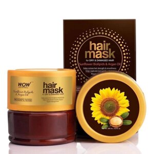 Маска для сухого та пошкодженого волосся (200 мл), Hair Mask for Dry & Damaged Hair, WOW Skin Science Під замовлення з