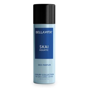 Парфумований дезодорант Скай Акватик (150 мл), Skai Aquatic Deo Parfum, Bella Vita під замовлення з Індії за 45 днів,