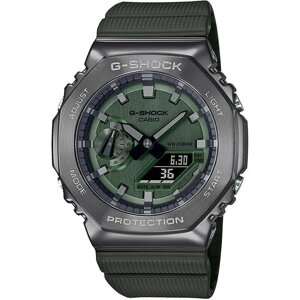 Casio G-SHOCK Quartz GM-2100B-3AJF Чоловічий годинник з металевим покриттям та світлодіодним підсвічуванням ЯПОНІЯ