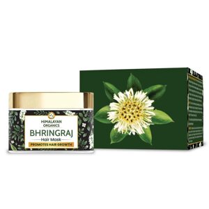 Маска для волосся з Брінгараджем: для росту та зміцнення (200 мл), Bhringraj Hair Mask, Himalayan Organics Під
