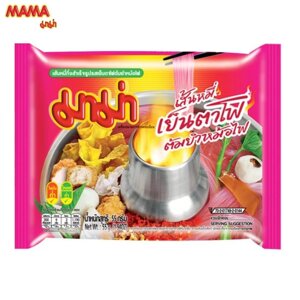 MAMA Рис швидкого приготування з вермішеллю Yentafo Tom Yum Moh Fai Flavor 55 г x 6 шт / 12 шт / 24 шт - Thai Food Під