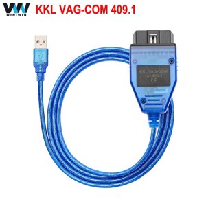 VAG COM KKL 409.1 OBD2 USB діагностичний кабель-сканер VAGCOM 409 Підтримка VW OBD2 II OBD діагностичний Під замовлення