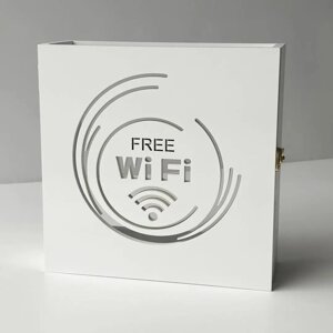 Настінна поличка (коробка) для роутера WI-FI