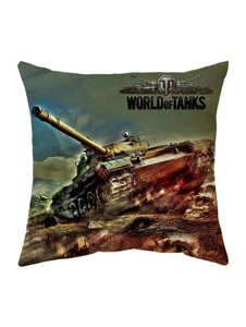 Подушка World of tanks 40*40 см Код/Артикул 65 podushka0020