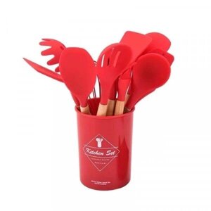 Набір кухонного приладдя з 12 предметів червоний Код/Артикул 0442-8