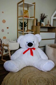 Плюшевий великий ведмідь Томмі, висота 150 см, білий великий Тедді, Код/Артикул 176 308545