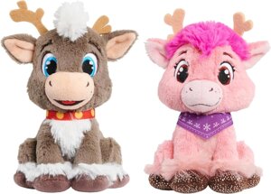 Набір м'яких іграшок Just Play Reindeer 2-Pack – Blizzard і Pinky Код/Артикул 75 1270