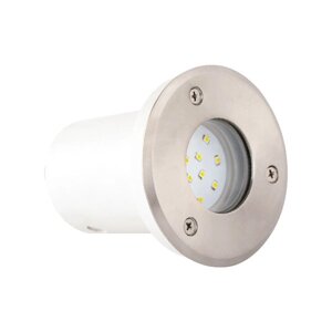 Світильник тротуарний LED 1,2W мат. хром. білий Код/Артикул 149 079-003-0002-010