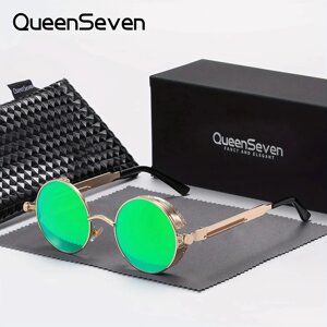 Поляризаційні сонцезахисні окуляри для жінок та чоловіків QUEENSEVEN p1008 Green Код/Артикул 184 124379