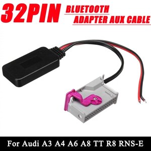 Адаптер 32Pin bluetooth, Aux Audi A3 A4 A6 A8 TT R8 RNS-E Код/Артикул 13