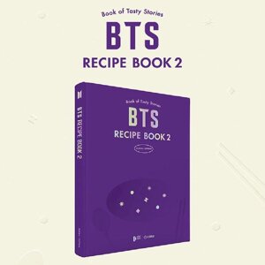 BTS КНИГА РЕЦЕПТІВ 2 + картки з інгредієнтами під замовлення з кореї 30 днів доставка безкоштовна