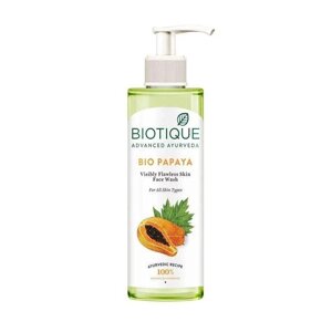 Засіб для вмивання з Папаєю (200 мл), Bio Papaya Visibly Flawless Skin Face Wash, Biotique Під замовлення з Індії 45