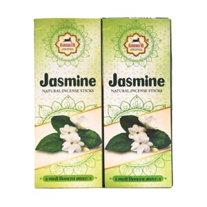 Набір ароматичних паличок із Жасміном (2 х 200 г), Jasmine Incense Sticks Set, Gomata Під замовлення з Індії 45 днів.