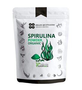 Спирулина (100 г), Spirulina Powder, Heilen Biopharm під замовлення з Індії за 45 днів, доставка безкоштовна