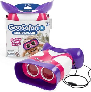 Educational Insights GeoSafari Jr. Kidnoculars Рожевий бінокль для малюків Код/Артикул 715