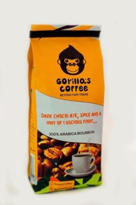 Кава Арабіка 250 г мелена Середня обсмажування Gorillas Coffee Код/Артикул 27 Коф-5