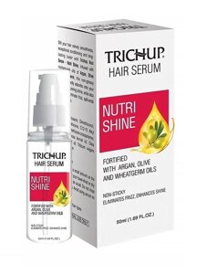 Тричуп: сироватка для блиску волосся з натуральними оліями (50 мл), Trichup Nutri Shine Hair Serum, Vasu Під