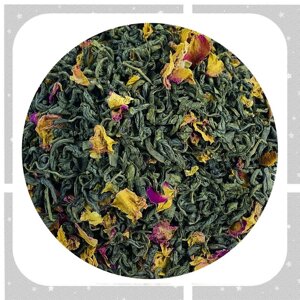Зелений чай із трояндою, 50 гр Код/Артикул 194 26-0033