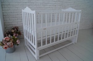 Ліжко дитяче Baby Comfort ЛД3 біле Код/Артикул 15