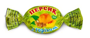 Цукерка Персик з горіхом АМЕТИСТ ПЛЮС вагова 1000г (213818) Код/Артикул 45 213818