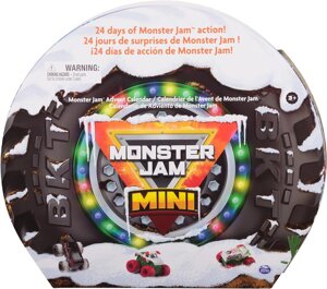 Monster Jam Mini Holiday Advent Calendar, 24 дні міні-вантажівок-монстрів Код/Артикул 75 840 Код/Артикул 75 840