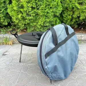Чохол, сумка-валіза для сковороди діаметром 500мм сіра Код/Артикул 102 Sk/C50