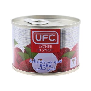 UFC Лічі у сиропі 170 г. х 1/3 шт - Тайські фрукти Під замовлення з Таїланду за 30 днів, доставка безкоштовна