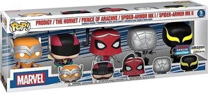 Ексклюзивний набір Funko Pop Marvel, Spider-Man, Beyond Amazing 5 Pack Код/Артикул 75 655 Код/Артикул 75 655