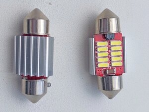 Лампа світлодіодна C5W 12-24V 10SMD (40/14) 28мм+драйвер T11*28 Код/Артикул 30 4108