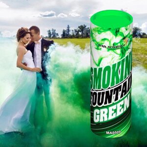 Зелений дим для фотосесії Maxsem, 50 сек (арт. SMOKE-02) Код/Артикул 84 SMOKE-02
