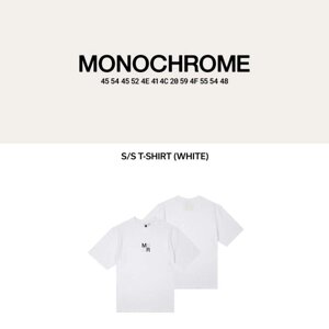 Попереднє замовлення футболки BTS MONOCHROME S/S під замовлення з кореї 30 днів доставка безкоштовна