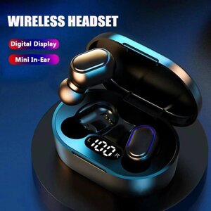 TWS Mini Bluetooth Earbuds Stereo Sound Wireless Earphones IPX5 Waterproof Sport Headset LED Display with Power Bank Під